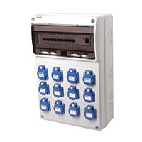 FAMATEL Zásuvková skříň ZSF120000000.1 /3952 IP54