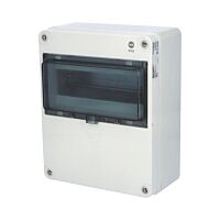 FAMATEL Skříň FLATBOX 5810 10TE průhl. dv. IP65