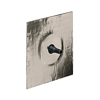 KAISER  Těsnící manžeta ALU-Butyl 150x150x30 mm pro vedení průměr 8-12 mm