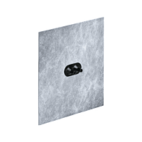 KAISER  Těsnící manžeta Vlies-Butyl 150x150x30 mm pro 2 ks vedení průměr 4-8 mm