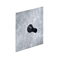 KAISER  Těsnící manžeta Vlies-Butyl 150x150x30 mm pro vedení průměr 15-22 mm