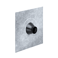 KAISER  Těsnící manžeta Vlies-Butyl 230x230x50 mm pro vedení průměr 42-55 mm