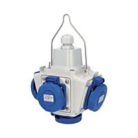 FAMATEL BOX zásuvkový závěsný PowerBOX pb1506 5x230V IP65