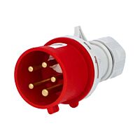 Vidlice 13313 400V/32A 5P 6h IP44