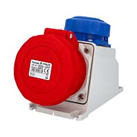 Zásuvka 24606-FR 16A/230V  IP67 nást.kom