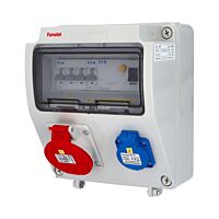 FAMATEL Skříň ZSF10100000.1 /3957zásuvková IP44