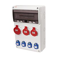 FAMATEL Zásuvková skříň ZSF40201000.1 /3952 IP44