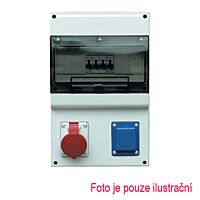 SCAME Skříň jištěná - D331.0011-1/4