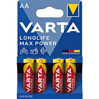 VARTA Baterie tužková MAX Power R6 1,5,V  AA blistr 4ks