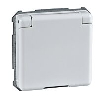 SCHNEIDER Zásuvka ELSO 205534 s víčkem bílá