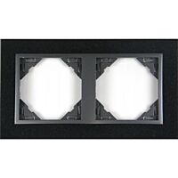 Rámeček LOGUS dvoj.inox/al 90920 TIA