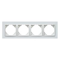 Rámeček LOGUS čtyř.bílá/bílá 90940TBB