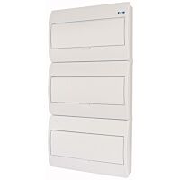 EATON Skříň BC-O-3/54-TW-ECO, 54TE, na omítku, plastová dvířka, IP40