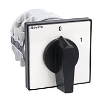 vačkový spínač, 125A AC1, 2 polohy