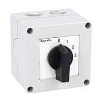 1P 4 POZ vačkový spínač GN12108P C/W v k