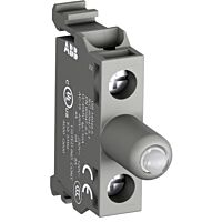 ABB Ovl. prvky modulární 22mmMLBL-03BW Blok s bílou LED 60VACDC, zadní montáž  1SFA611621R2035