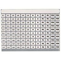 ABB Příslušenství-Skříně-ZA71 -popisné štítky přípojnic  2CPX038458R9999