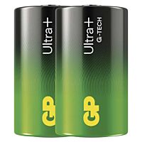 GP Baterie velký mono Ultra Plus Alkaline balení 2ks