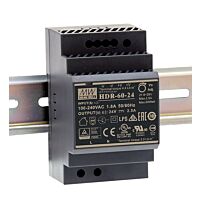 MEANWELL Napájecí zdroj HDR-60-12 na DIN lištu 54W 12V