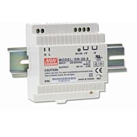 MEANWELL Napájecí zdroj DR 30-24 na DIN lištu 36W 24V