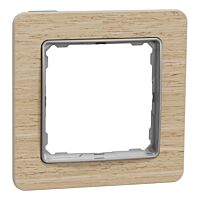 SCHNEIDER Sedna Design & Elements Rámeček jednonásobný Bříza