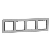 SCHNEIDER Sedna Design & Elements Rámeček čtyřnásobný Šedý kámen