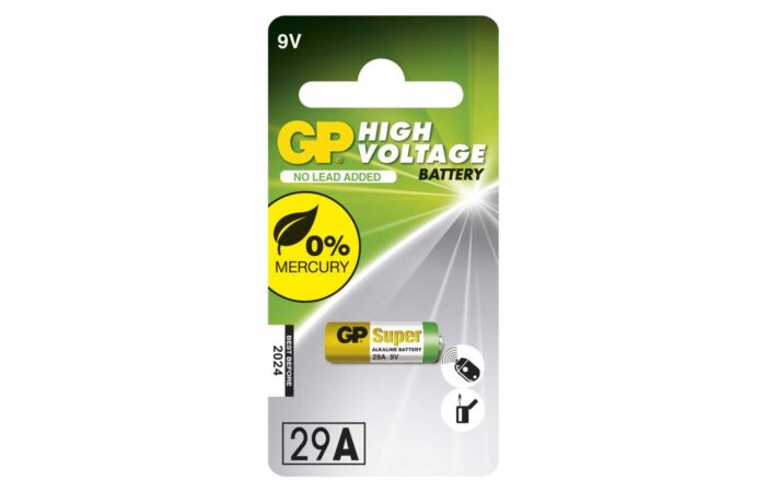 GP Alkalická speciální baterie 29AF (A32, L822) 9 V, 1 ks