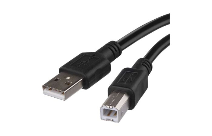 EMOS Kabel USB 2.0 A vidlice – B vidlice 2m