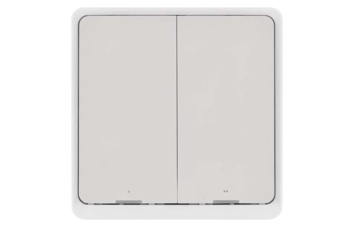 EMOS Přenosný ovladač scén IP-2002ZW ZigBee 3.0 2-tlačítkový GoSmart  bílá