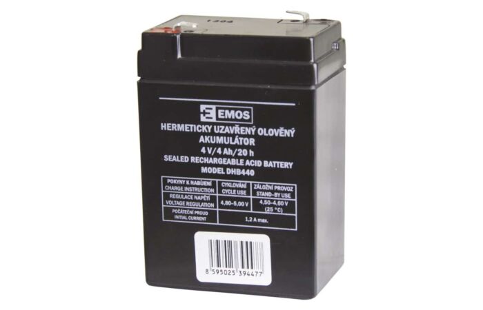 EMOS Akumulátor DHB440 4V/4Ah PRO P2306
