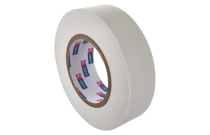 EMOS Páska izolační 19mm/20m PVC bílá ELEKTRA