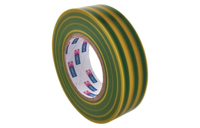 EMOS Páska izolační 19mm/20m PVC zeleno/žlutá ELEKTRA