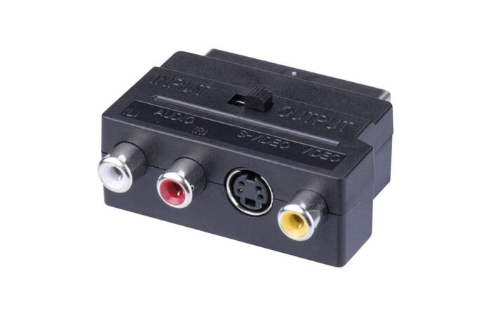 EMOS Adaptér SCART-3CINCH+SVHS