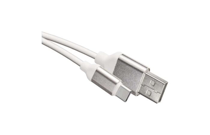EMOS Kabel USB 2,0 A/M-C/M délka 1m bílá