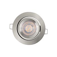 LEDVANCE Svítidlo Bodovka SPOT Set Adj Simple Dim 3 x 4.9W 2700K Brushed Nickel stmívatelné v balení 3ks