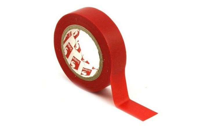 NAPRO Páska izolační ISOLSINT 15mm/10m PVC rudá
