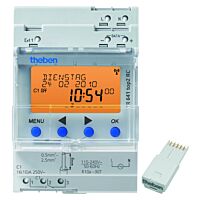 THEBEN Hodiny spínací TR 641 top2 RC roční 16A 240V IP20
