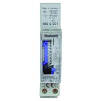 THEBEN Hodiny spínací MEM 190a Analogové 16A 230V AC IP20