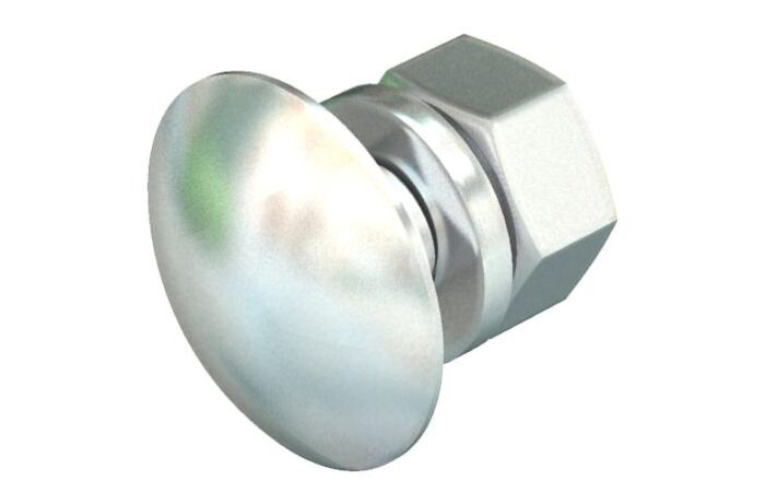 OBO BETTERMANN Šroub s plochou kulovou hlavou FRS 10x25 A2