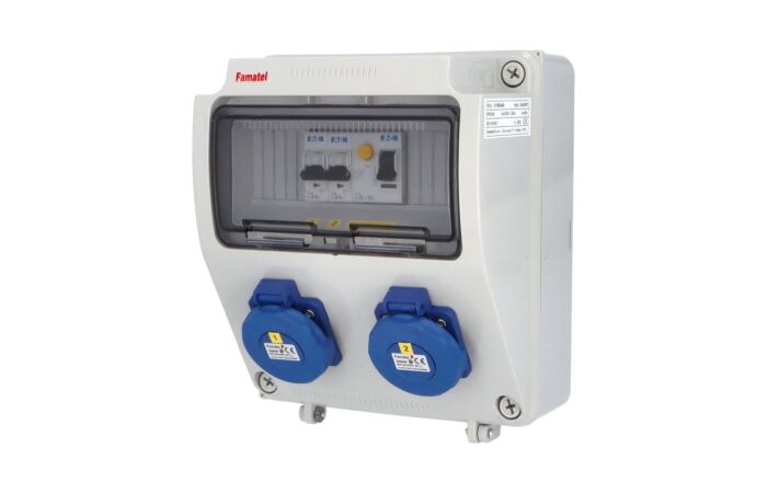 FAMATEL Zásuvková skříň ZSF20000000.1 /3957 IP65