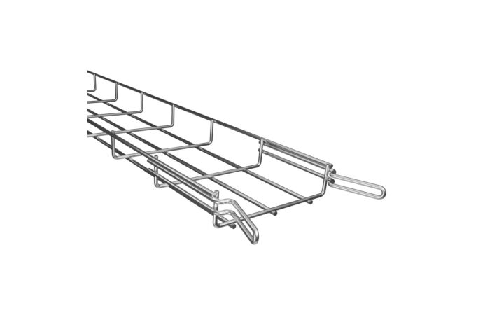 KOPOS Žlab drátěný s integrovanou spojkou DZI 35X150_VEZ pozink 3m