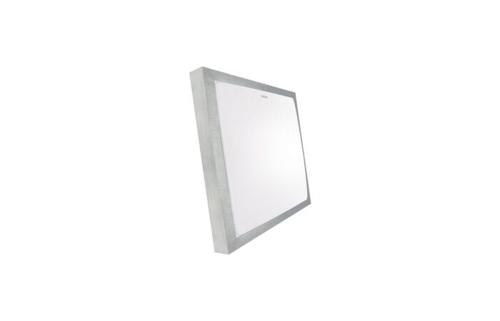 Sví. LED ALEX D 12W 4000K IP44 stříbrná