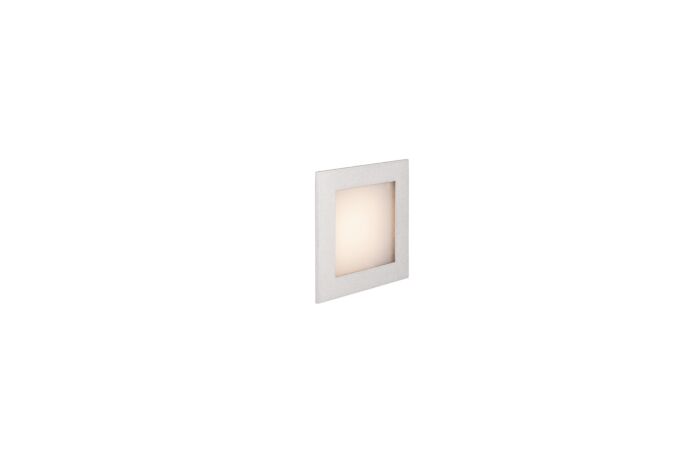 FRAME LED 230V BASIC, LED vnitřní nástěnné vestavné svítidlo, stříbrná, 2700K
