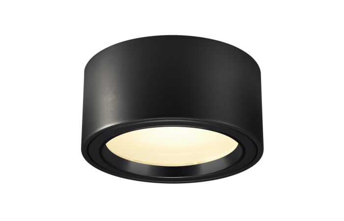 SLV Svítidlo LED FERA 25 CL 23W 1800lm 3000K stropní IP20 černá