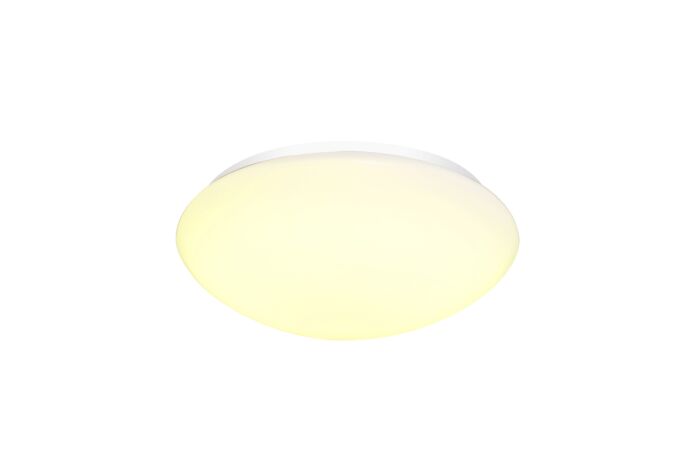 LIPSY 40 Dome, LED, venkovní nástěnné a stropní nástavbové svítidlo, bílá, IP44, 3000/4000K