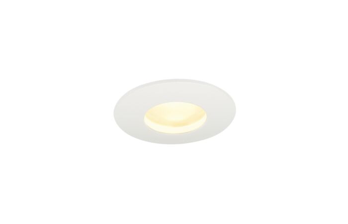 Sada OUT 65 LED DL ROUND typu downlight, bílé, 9 W, 38°, 3000K, včetně ovladače