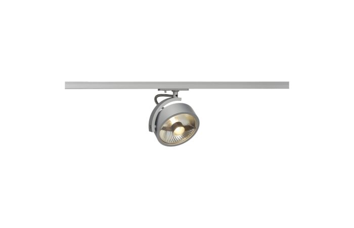SLV Svítidlo KALU TRACK 75W GU10 QPAR111 na lištu 1fáze systém IP20 stříbrnošedá