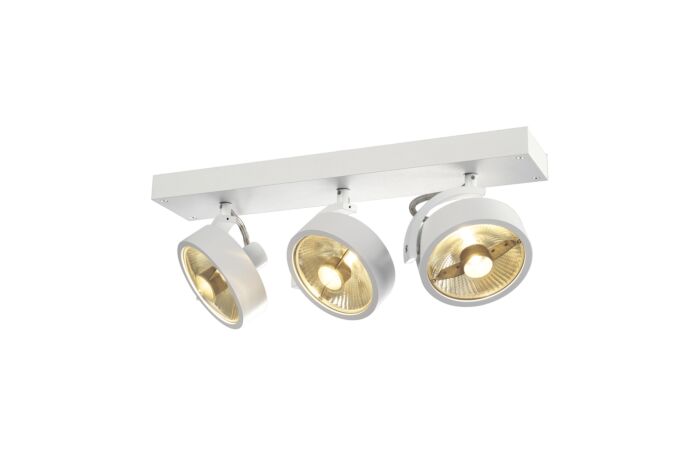 SLV Svítidlo KALU 3 75Wx3 GU10 QPAR111 nástěnné IP20 bílá