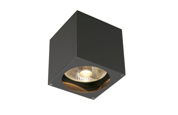 SLV Svítidlo BIG THEO WALL 75Wx2 GU10x2 QPAR111 nástěnné IP44 antracit