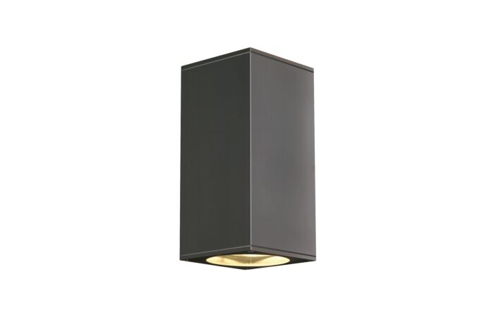 SLV Svítidlo BIG THEO UP/DOWN OUT 75Wx2 GU10x2 QPAR111 nástěnné IP44 antracit